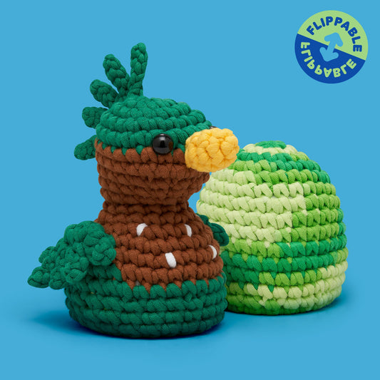 Kimi the Green Heron Crochet Kit