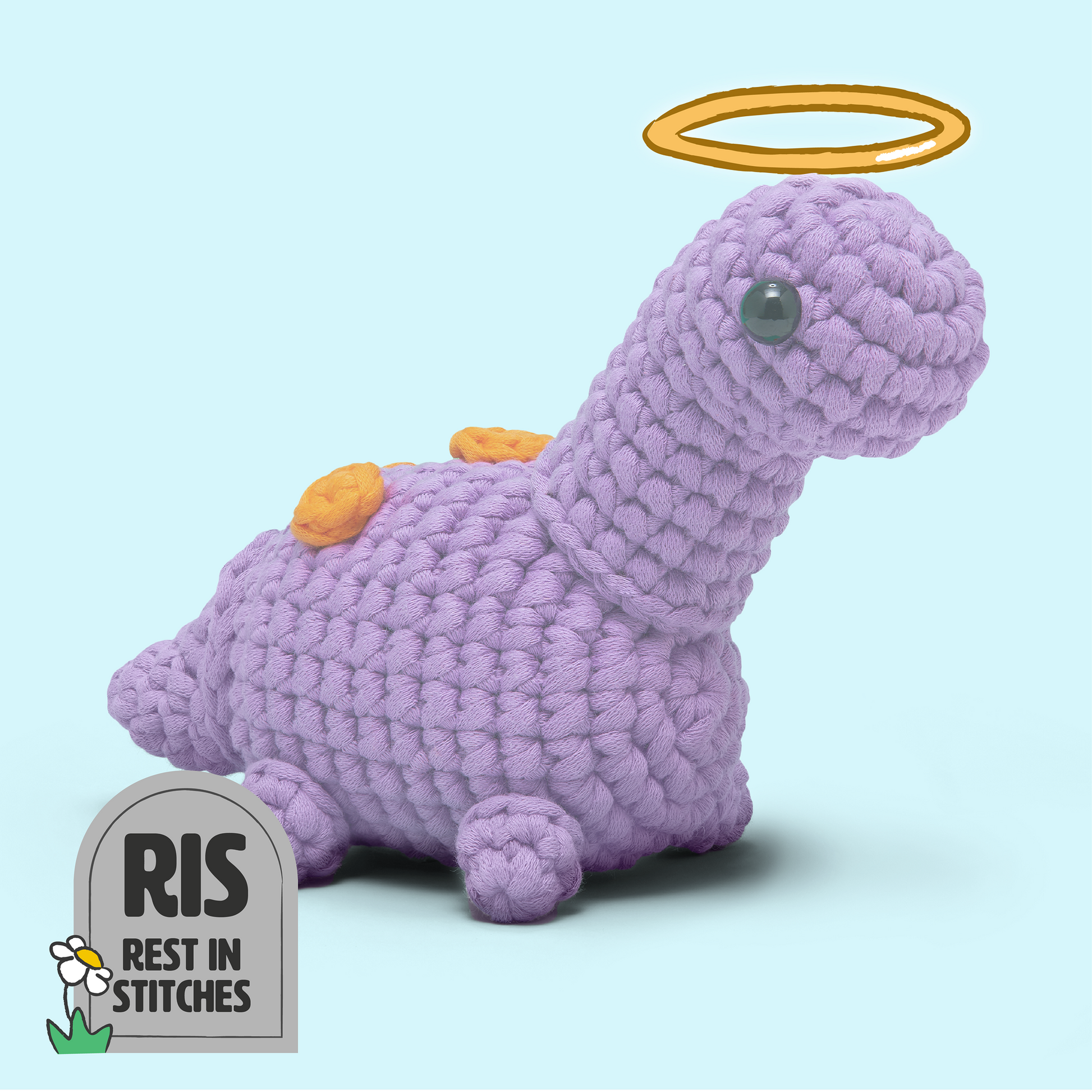 Wally the Brachiosaurus Crochet Kit